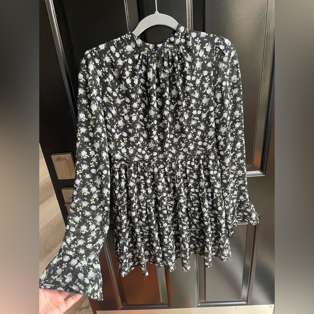 F21 floral dress